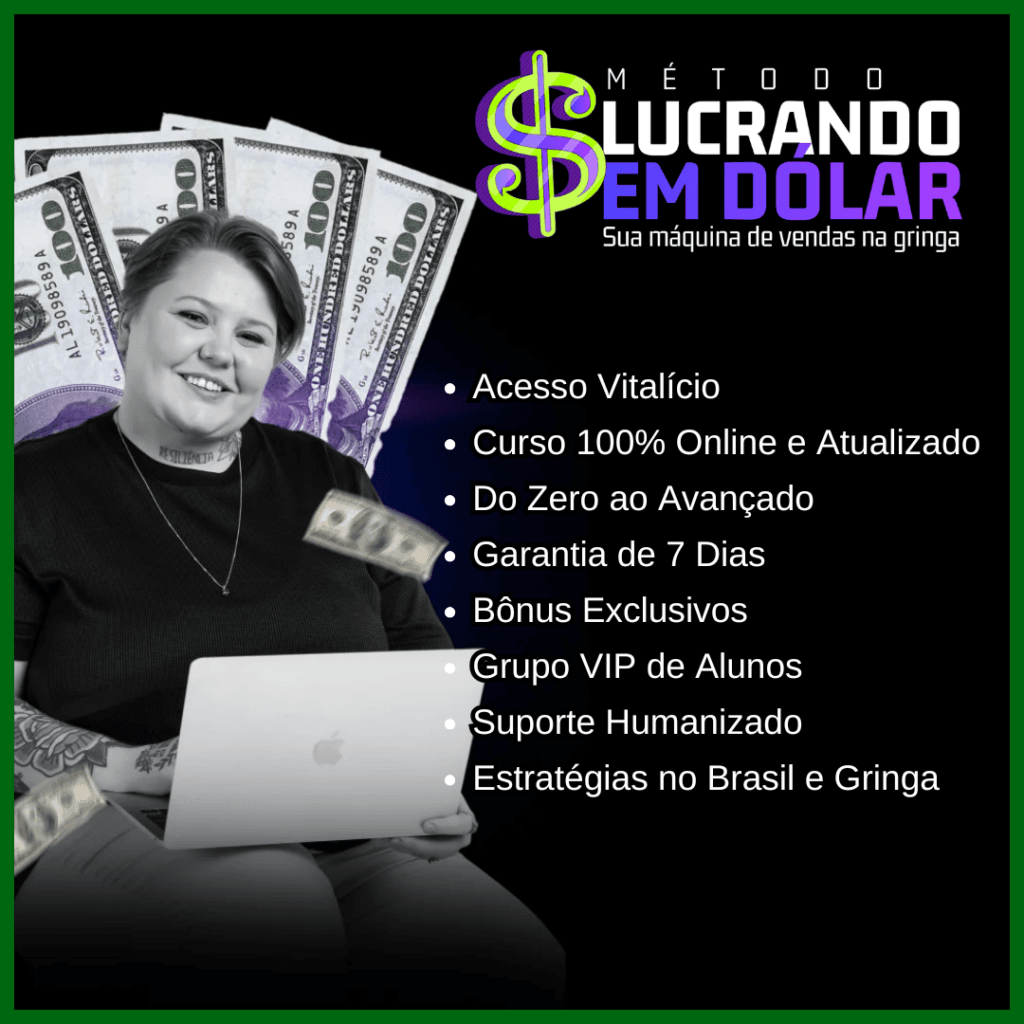 Metodo Lucrando em Dolar - Tay Galega