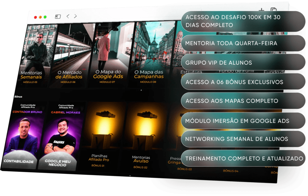 comunidade afiliado pro por dentro