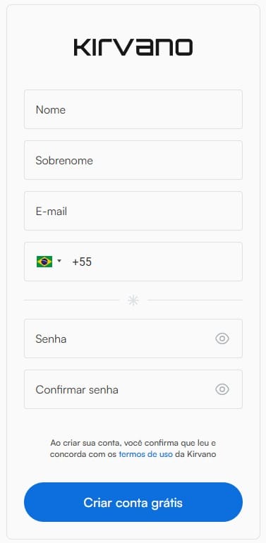 como fazer a primeira venda na kirvano