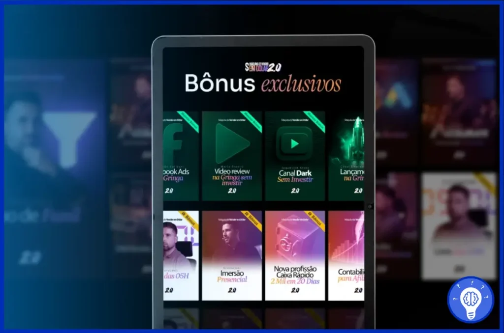 Bônus do Máquina de Vender em Dólar 2.0