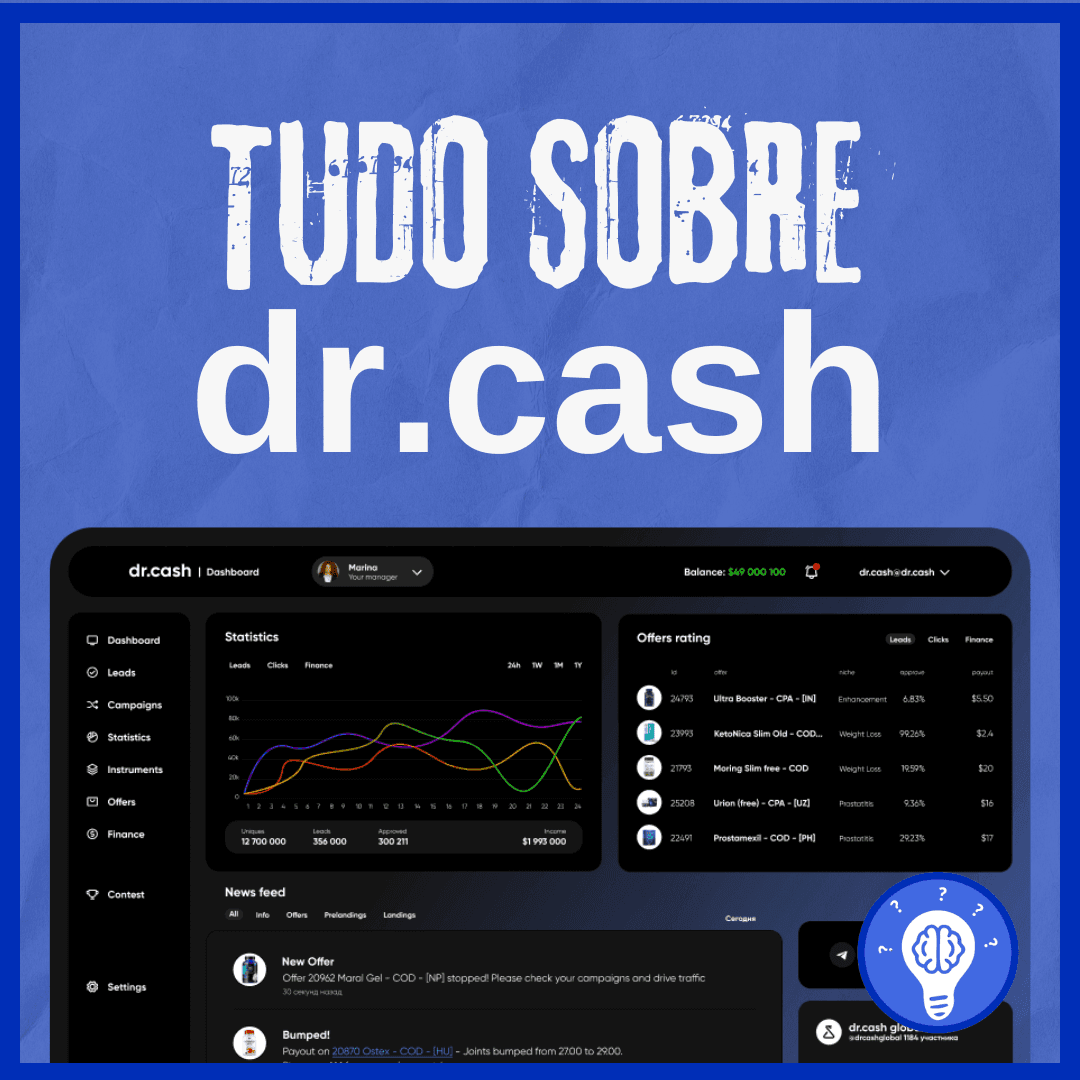 Dr. Cash Afiliado: Como Funciona essa Plataforma de Afiliado