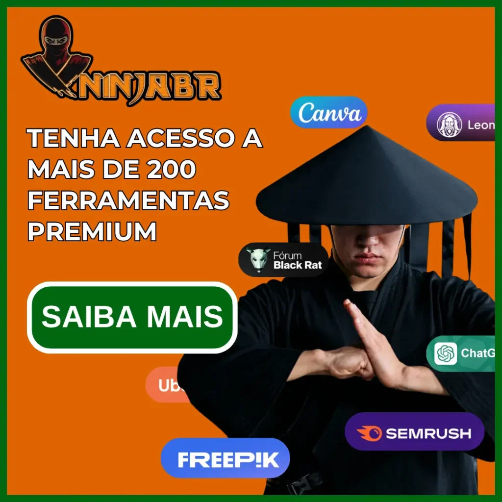 Criativo Ferramenta Ninjabr