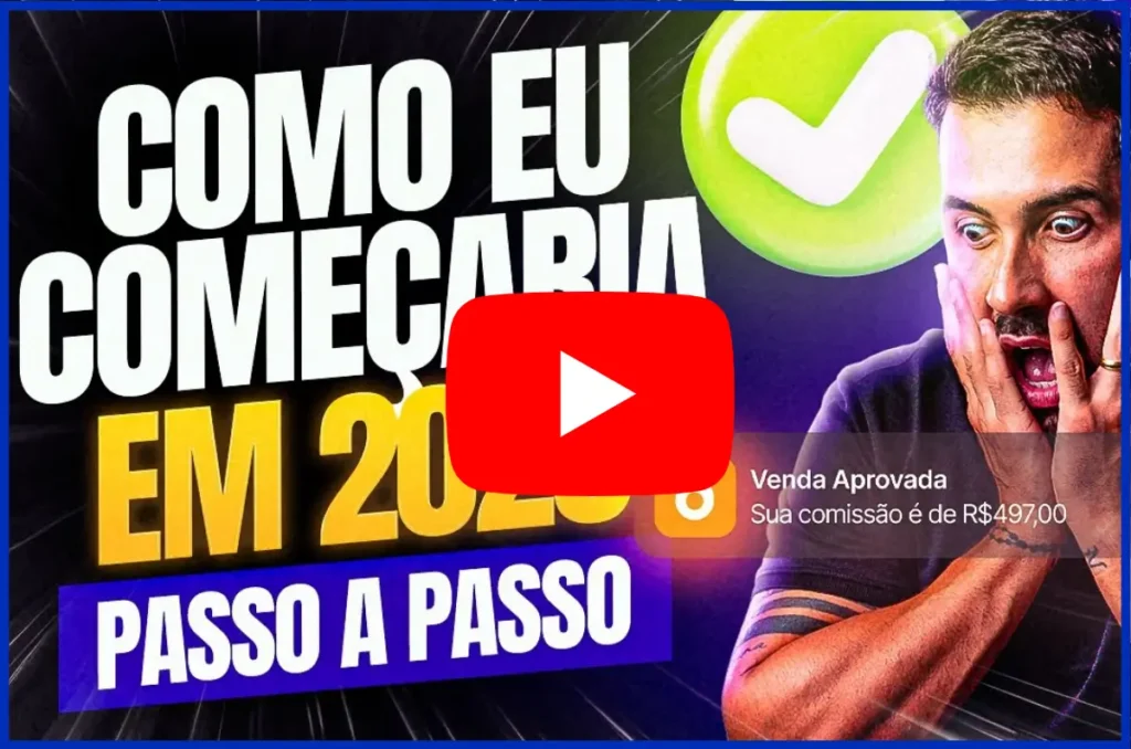 Passo a passo para começar como afiliado com Caio Calderaro