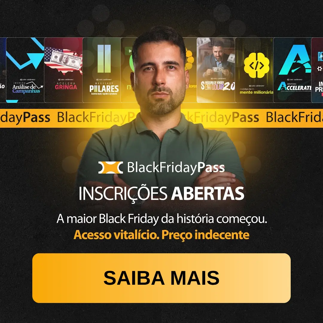 Black Friday Caio Calderaro