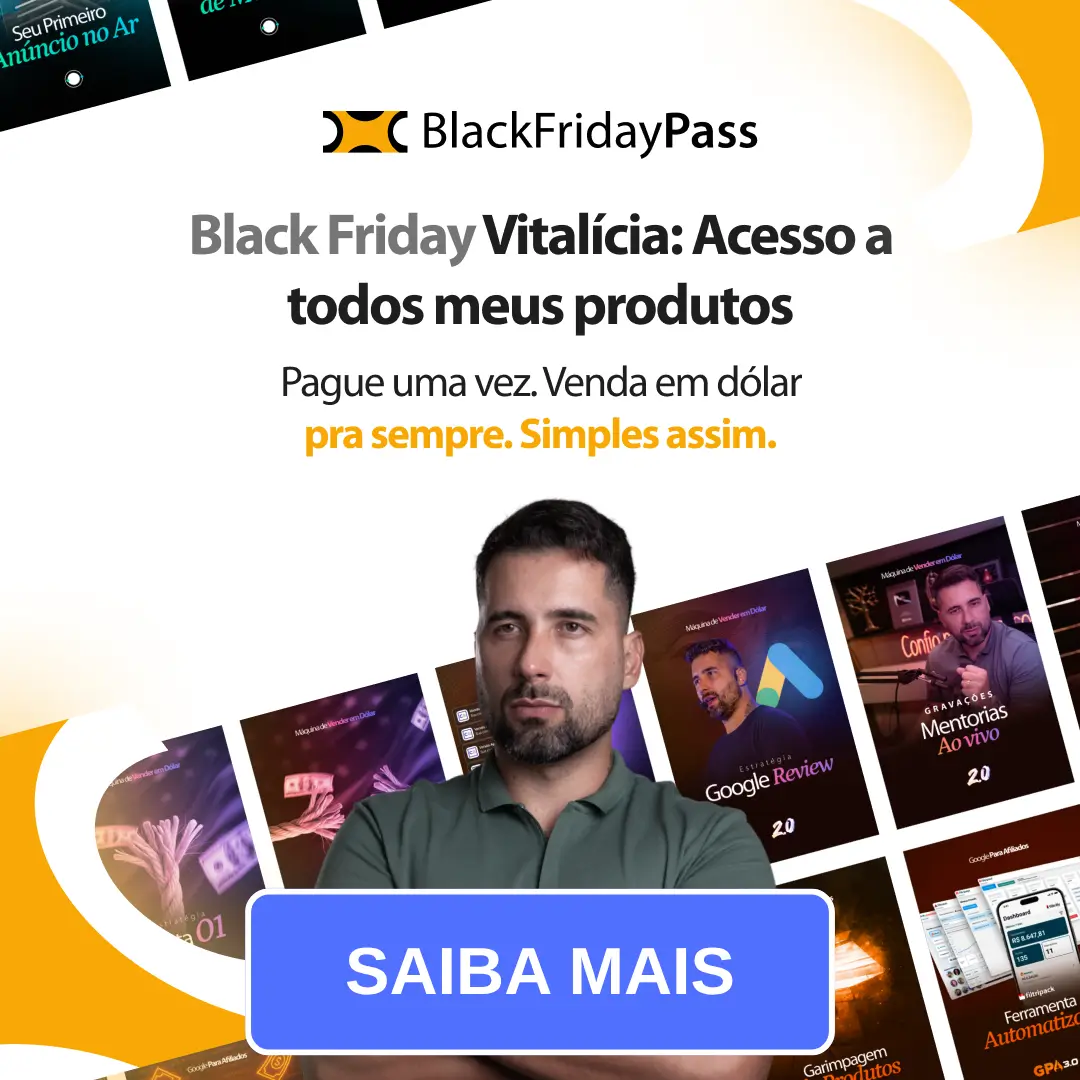 Criativo Black Friday Caio Calderaro 2025